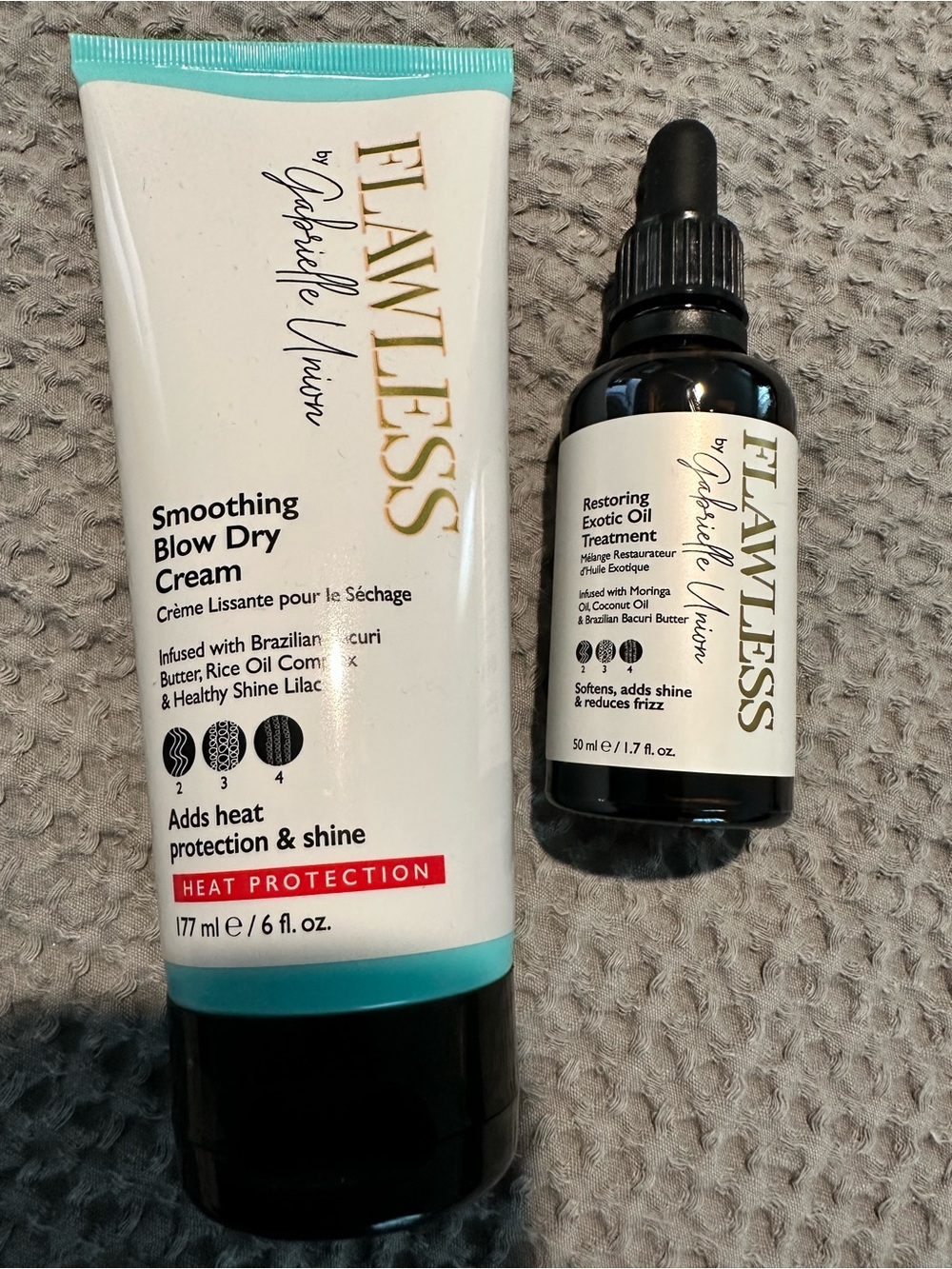 Flawless by Gabrielle Union hair care duo